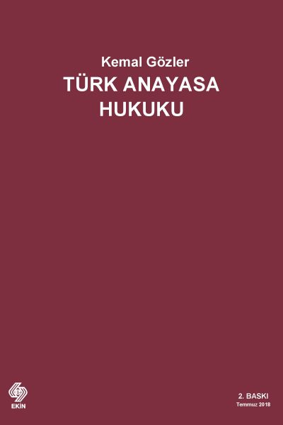 Gözler - Türk Anayasa Hukuku